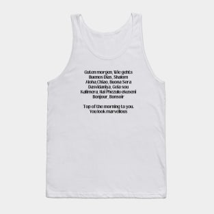 Stuck With You Merch Tank Top